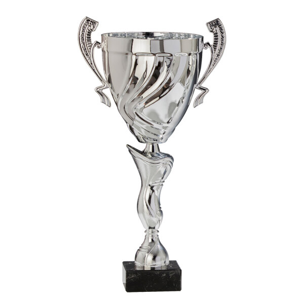 Henkelpokal Delta, silber, 6 Größen, 29-49 cm