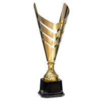 Pokal Godiva, gold, 3 Größen, 43-50 cm