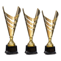 Pokal Godiva, gold, 3 Größen, 43-50 cm