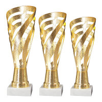 Pokal Silah, gold, 3 Größen, 43-49 cm