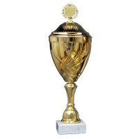 Pokal Destiny, gold, mit Logo oder Sportmotiv