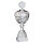 Pokal Fabienne, silber, 6 Größen, mit Logo oder Sportmotiv, 26-37 cm