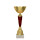 Pokal Paul, gold/dunkelrot, mit Logo oder Sportmotiv