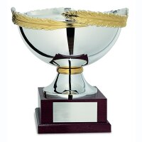 Edelpokal Lola,  silber/gold, 34 cm