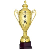 Edelpokal Rudy, gold, 3 Größen, 70-83 cm