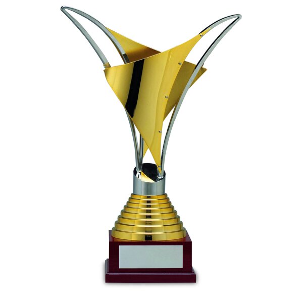 Edelpokal Lilla, silber/gold, 66 cm