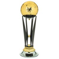 Edelpokal Golden Foot, gold, 3 Größen, 59-66 cm