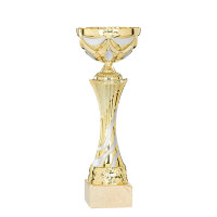 Pokal Cross, gold/silber