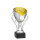Pokal Alvaro, silber/gold, mit Logo oder Sportmotiv