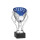 Pokal Alvaro, silber/blau, mit Logo oder Sportmotiv