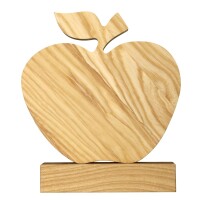 Holztrophäe Timber Apple