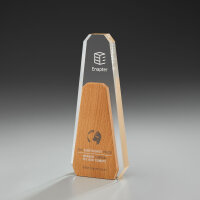 Holz-Glas-Pokal Wooden Aspen