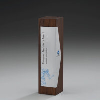 Holztrophäe Timber Shield