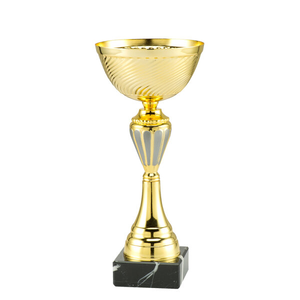 Pokal Adela, gold/silber, 12 Größen, 18-34 cm