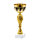 Pokal Denise, gold/schwarz, 4 Größen, mit Logo oder Sportmotiv, 26-38 cm