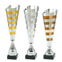 Pokal Leonas, gold/silber/bronze, 3 Größen,...