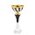 Pokal Victor, gold/schwarz/weiß, 3 Größen, 25-30 cm