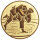 Judo, DM 50 mm, Standardemblem, gold