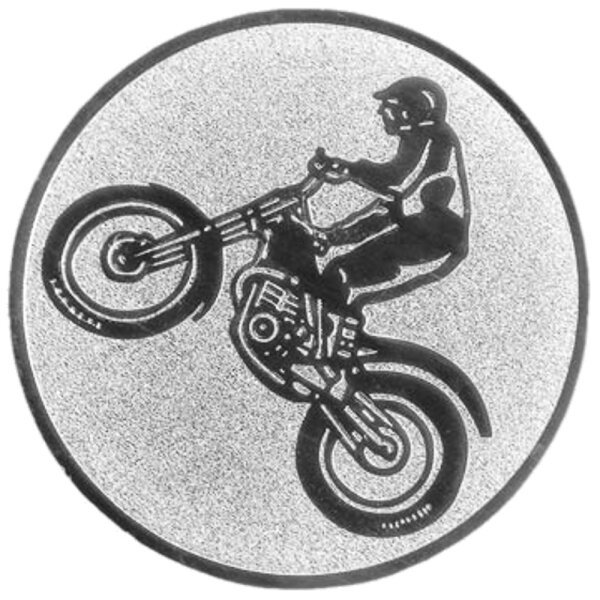 Trial, DM 25 mm, Standardemblem, silber