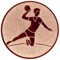 Handball Herren, DM 50 mm, Standardemblem, bronze