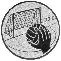 Handball, DM 25 mm, Standardemblem, silber