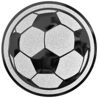 Fußball, DM 25 mm, Standardemblem, silber